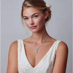 Celestial Arc Moissanite Necklace