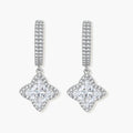 Diamond Dangle Huggies