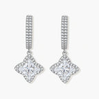 Diamond Dangle Huggies